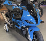 BMW S1000RR Fairings (2023-2024) Blue, Black at KingsMotorcycleFairings.com
