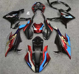 BMW S1000RR Fairings (2023-2024) Dark Red, Blue, Black at KingsMotorcycleFairings.com
