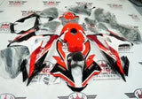 BMW S1000RR Fairings (2023-2024) Red, White, Black by KingsMotorcycleFairings.com
