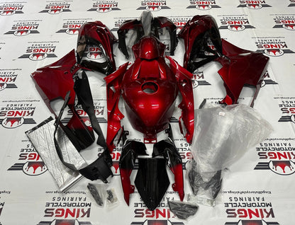 BMW S1000RR (2015-2016) Candy Red & Black Fairings at KingsMotorcycleFairings.com