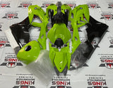BMW S1000RR Fairings (2015-2016) Neon Yellow, Black at KingsMotorcycleFairings.com