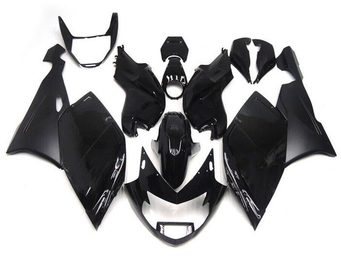 BMW K1200S Fairing kit (2005-2010) Black, Matte Black at KingsMotorcycleFairings.com