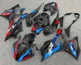 BMW S1000RR Fairing Kit (2019-2022) Faux Carbon Fiber, Red, Blue at KingsMotorcycleFairings.com