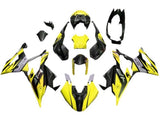 BMW S1000RR Fairing Kit (2019-2022) Matte Yellow, Black, Gray at KingsMotorcycleFairings.com