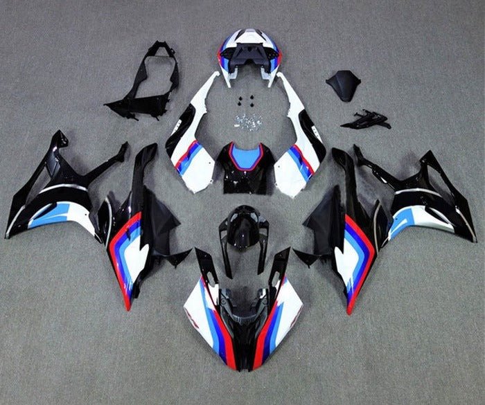 BMW S1000RR Fairing Kit (2019-2022) White, Black, Red, Blue at KingsMotorcycleFairings.com