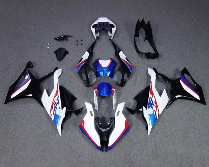 BMW S1000RR Fairing Kit (2019-2022) White, Blue, Black, Red at KingsMotorcycleFairings.com