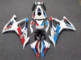 BMW S1000RR Fairing Kit (2019-2022) White, Blue, Red, Silver at KingsMotorcycleFairings.com