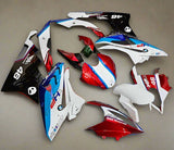 BMW S1000RR Fairing Kit (2019-2022) White, Red, Blue HP at KingsMotorcycleFairings.com
