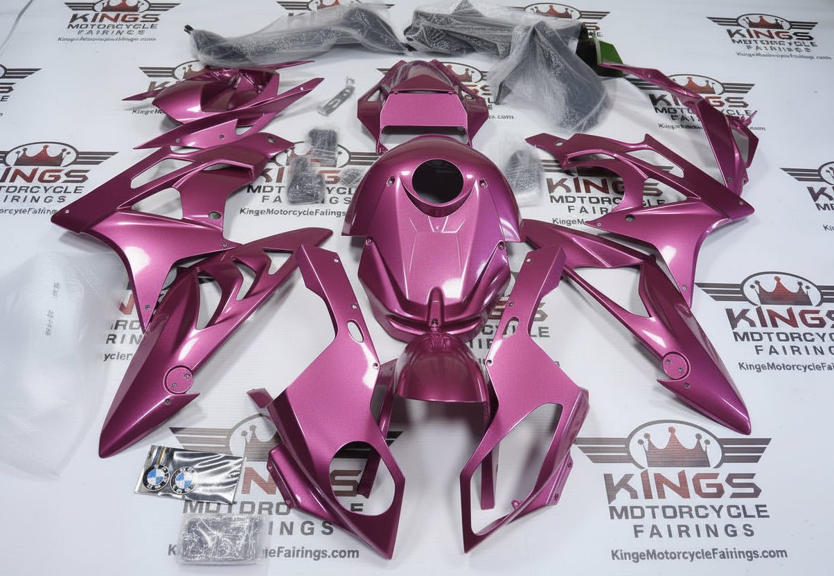 BMW S1000RR Fairings (2009-2014) Pink from KingsMotorcycleFairings.com