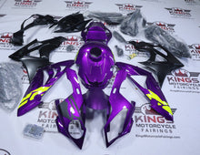 BMW S1000RR Fairings (2009-2014) Purple, Neon Yellow, Matte Black at KingsMotorcycleFairings.com