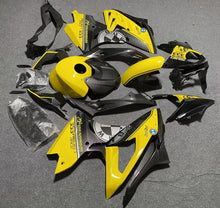 BMW S1000RR Fairings (2019-2022) Yellow, Faux Carbon Fiber at KingsMotorcycleFairings.com