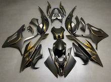 BMW S1000RR Fairings Kit (2019-2022) Faux Carbon Fiber, Gold at KingsMotorcycleFairings.com