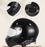 Black Iron King Motorcycle Helmet at KingsMotorcycleFairings.com