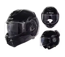 Black LS2 Motorcycle Helmet at KingsMotorcycleFairings.com