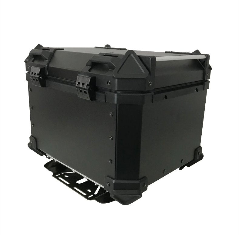 Motorcycle Top Box 55 Liter - Black Red X