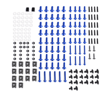 Blue Bolt Kit for Universal Fit Motorcycle Fairing Installation at KingsMotorcycleFairings.com