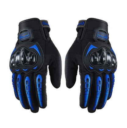 Shop Blue & Black Motorcycle Gloves at KingsMotorcycleFairings.com