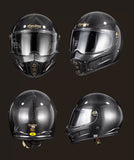 Carbon Fiber iron King Motorcycle Helmet at KingsMotorcycleFairings.com