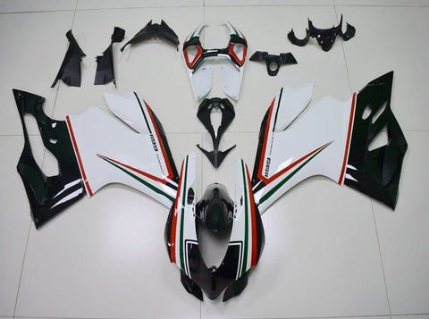 DUCATI 1199 Fairings (2011-2014) White, Black, Red, Green at KingsMotorcycleFairings.com