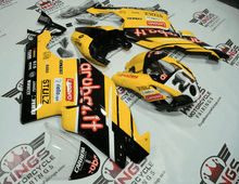 DUCATI 999 Fairing Kit (2005-2006) Yellow, Black ARUBA at KingsMotorcycleFairings.com