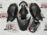 DUCATI MONSTER 696/796/1100 Fairing Kit (2009-2016) Faux Carbon Fiber, Black, Gray at KingsMotorcycleFairings.com
