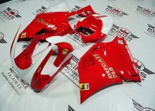 DUCATI 748 FAIRINGS (1994-2003) RED, WHITE, GOLD PINSTRIPE at KingsMotorcycleFairings.com 