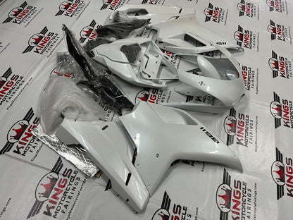 Ducati 1198 (2007-2012) Pearl White Fairings at KingsMotorcycleFairings.com