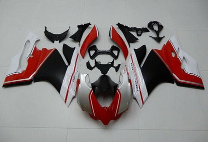 Ducati 1199 Fairings (2011-2014) Red, Silver, Black, White at KingsMotorcycleFairings.com