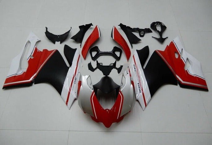 Ducati 1199 Fairings (2011-2014) Red, Silver, Black, White at KingsMotorcycleFairings.com