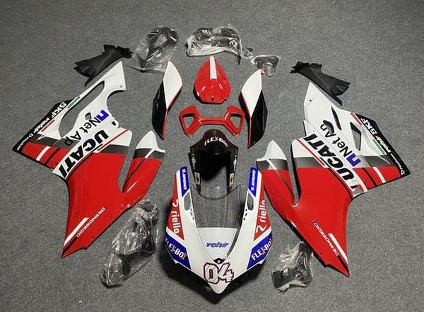 Ducati 1199 Fairings (2011-2014) Red, White, Blue, Black at KingsMotorcycleFairings.com