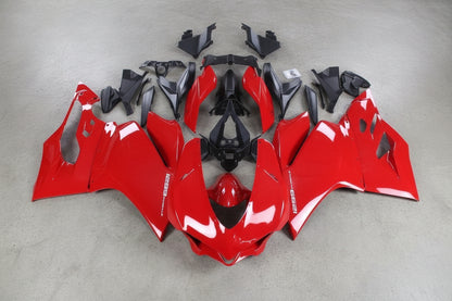 Ducati 1299 Fairings (2015-2020) All Red at KingsMotorcycleFairings.com
