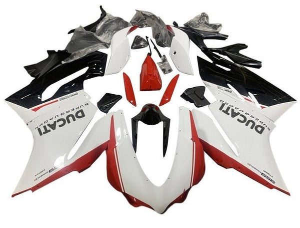 Ducati 1299 Fairings (2015-2020) White, Red, Black at KingsMotorcycleFairings.com