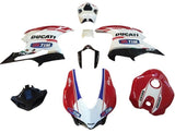 Ducati 1299 Fairings (2015-2020) White, Red, Blue, TIM at KingsMotorcycleFairings.com
