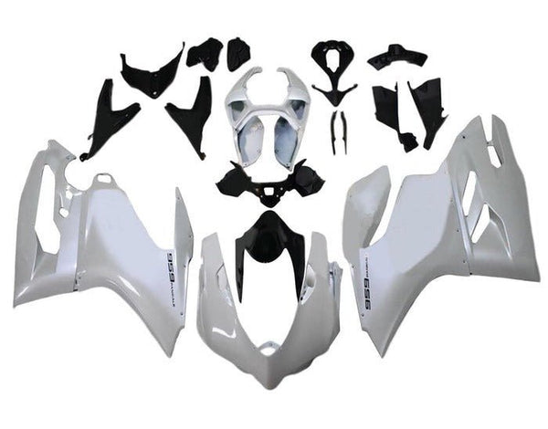 Ducati 1299 Fairings (2015-2020) White at KingsMotorcycleFairings.com