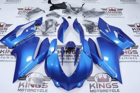 Ducati 1299 Panigale Fairings (2015-2020) Blue at KingsMotorcycleFairings.com