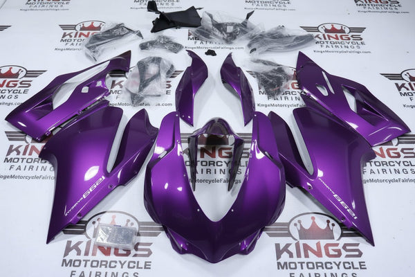Ducati 1299 Panigale Fairings (2015-2020) Purple at KingsMotorcycleFairings.com