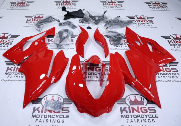 Ducati 1299 Panigale Fairings (2015-2020) Red at KingsMotorcycleFairings.com