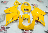 Ducati 748 Fairings (1994-2003) Gloss Yellow, Silver at KingsMotorcycleFairings.com