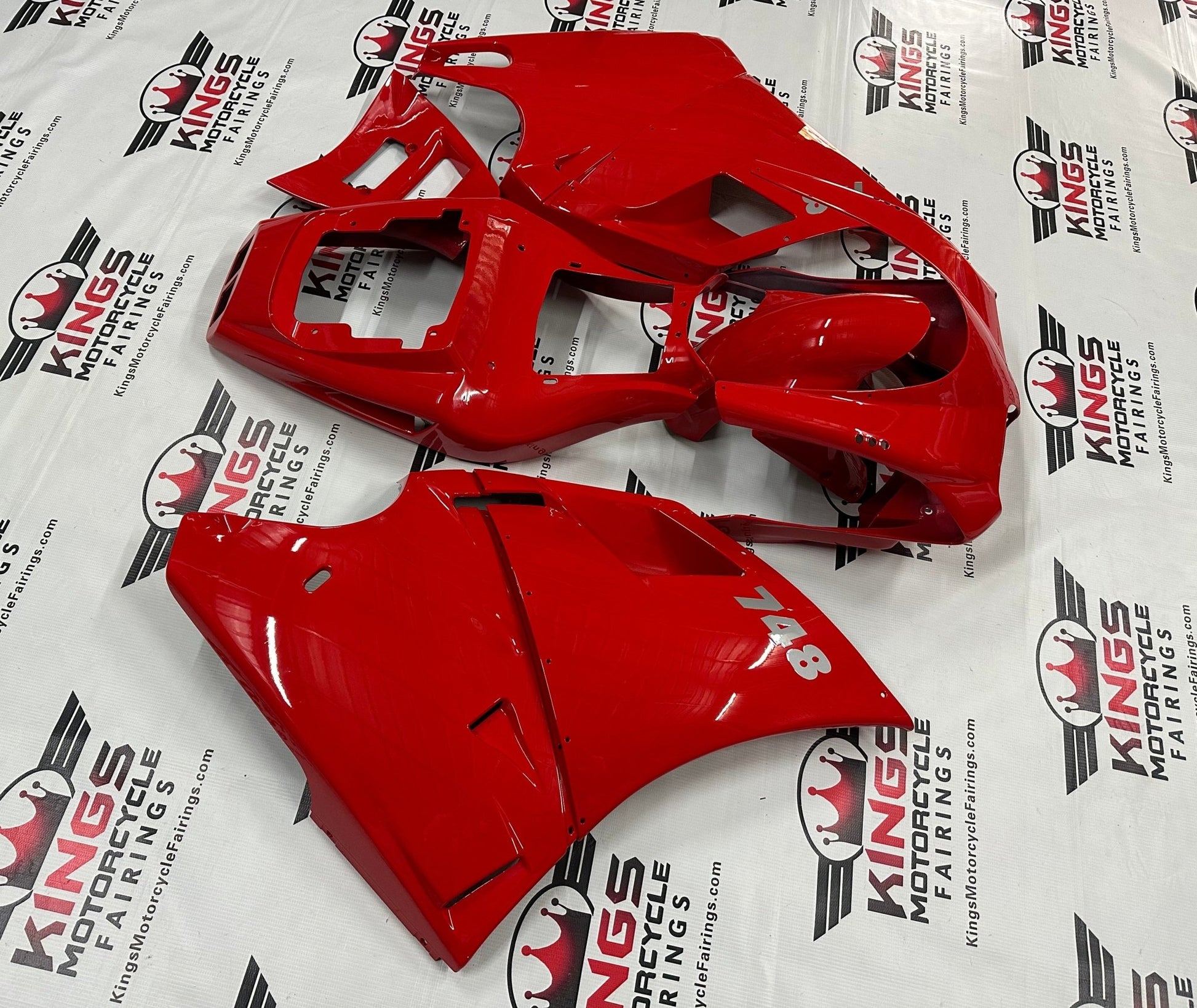 Ducati 748 Fairings (1994-2003) Red at KingsMotorcycleFairings.com