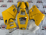 Ducati 748 (1994-2003) Dark Yellow & Silver Fairings at KingsMotorcycleFairings.com