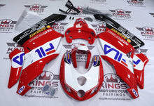 Ducati 749 Fairings (2005-2006) FILA Red, White, Blue from KingsMotorcycleFairings.com