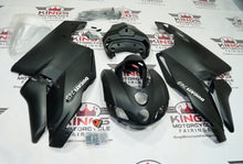 Ducati 749 Fairings (2005-2006) Matte Black, Silver at KingsMotorcycleFairings.com