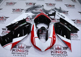 Ducati 848 Fairing Kit (2007-2014) Black, Red, White Corse at KingsMotorcycleFairings.com