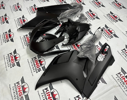Ducati 848 Fairing Set (2007-2014) All Matte Black at KingsMotorcycleFairings.com