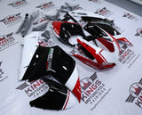 Ducati 848 Fairings (2007-2014) Black, Red, White Corse at KingsMotorcycleFairings.com