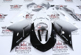 Ducati 848 Fairings (2007-2014) Black, White Fade at KingsMotorcycleFairings.com
