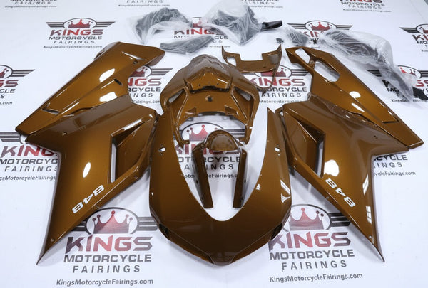 Ducati 848 Fairings (2007-2014) Brown at KingsMotorcycleFairings.com
