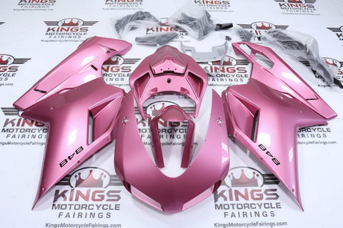 Ducati 848 Fairings (2007-2014) Pink Metallic at KingsMotorcycleFairings.com