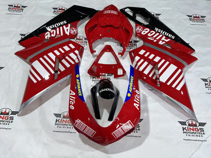 Ducati 848 Fairings (2007-2014) Red Alice at KingsMotorcycleFairings.com