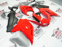 Ducati 848 Fairing set (2007-2014) Red, Matte Black at KingsMotorcycleFairings.com